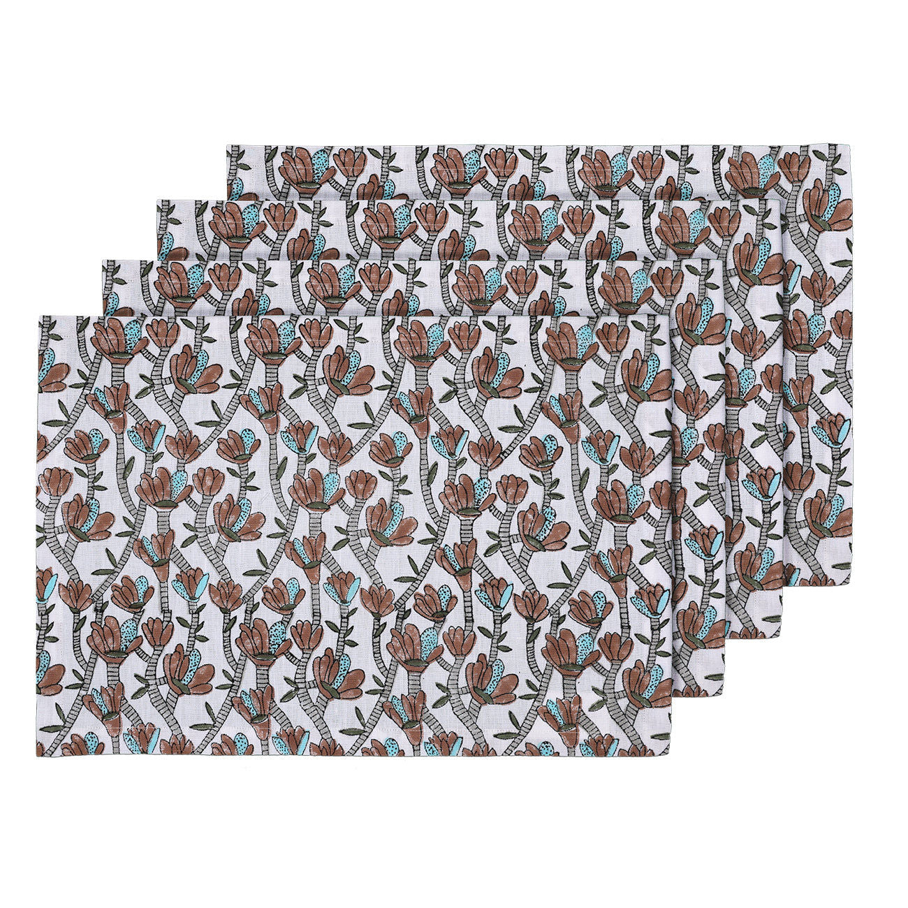 Cactus - Placemat - Brown (Set of 4)