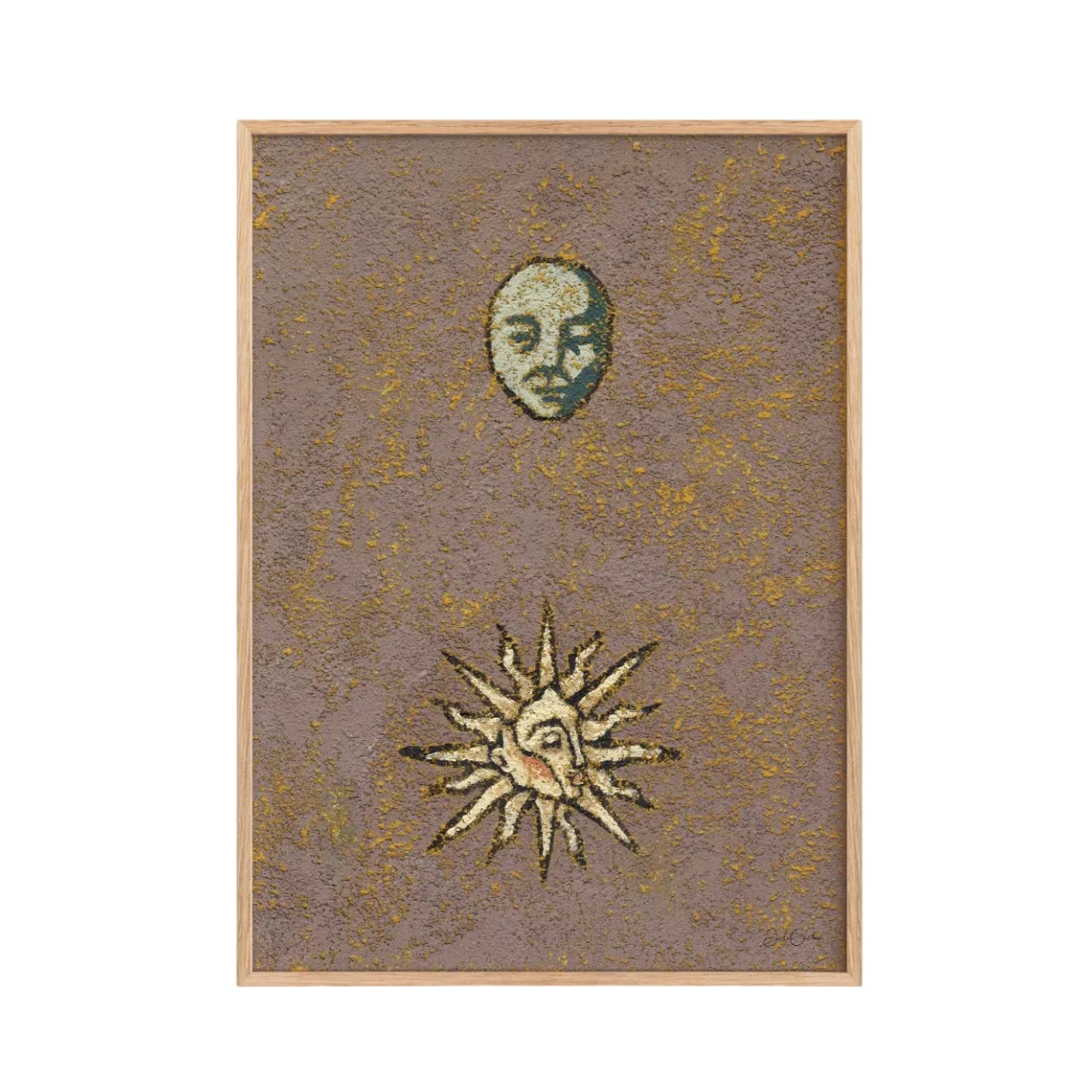 The Feminine and the Masculine - Cosmic Art Print-