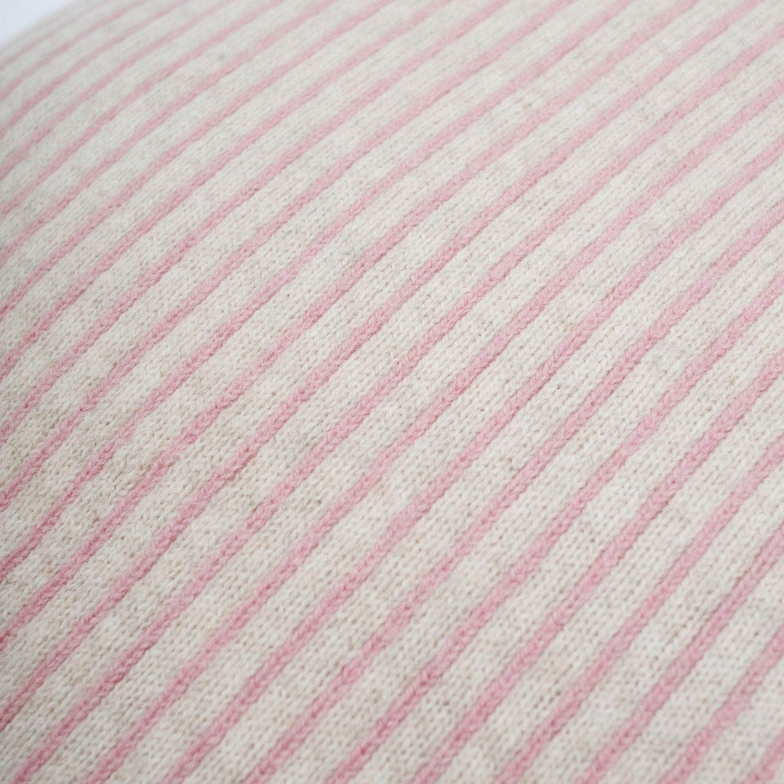 Pink Pinstripe Cushion