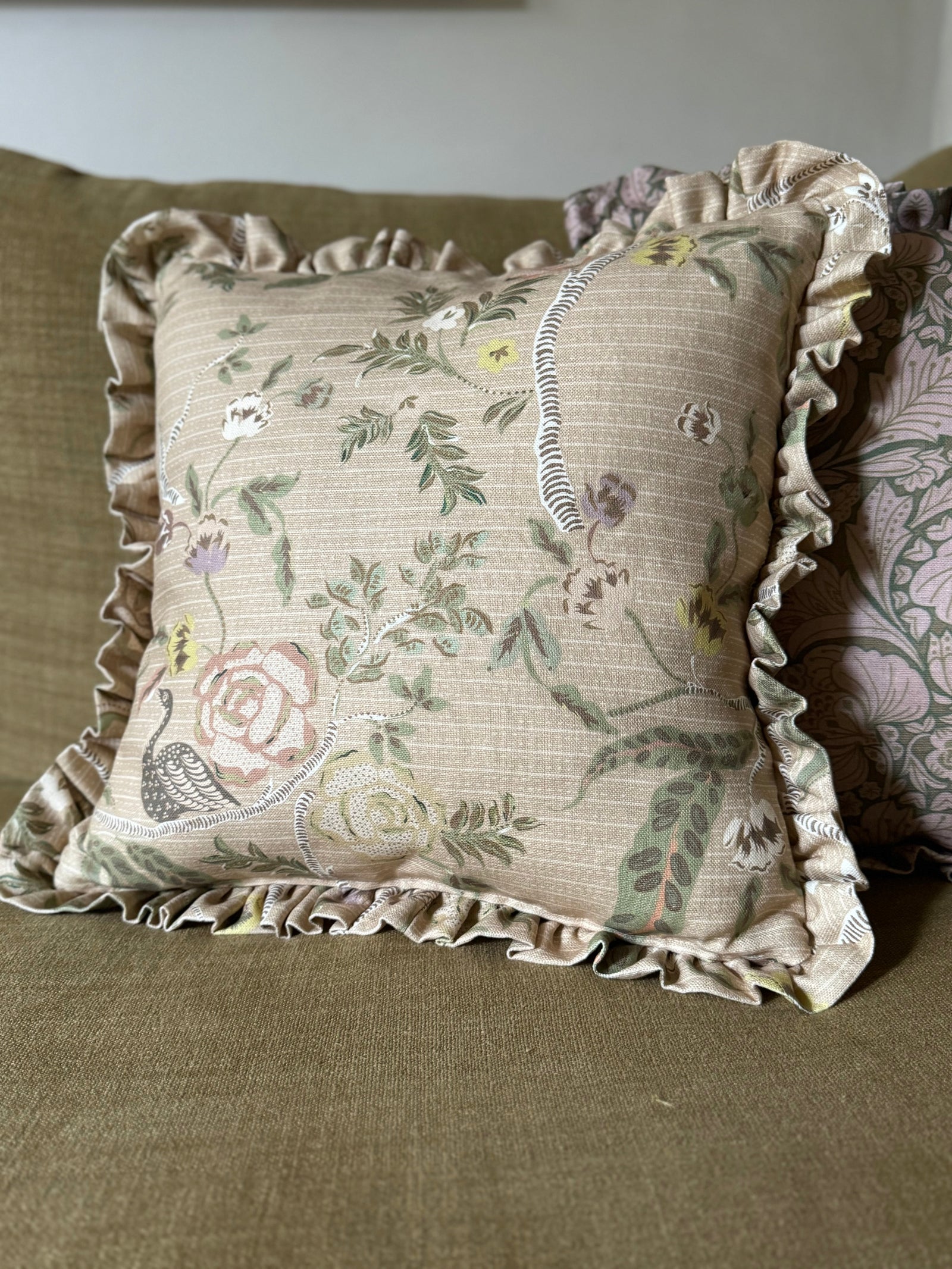 Eversley - Coral Moss (Fabric)