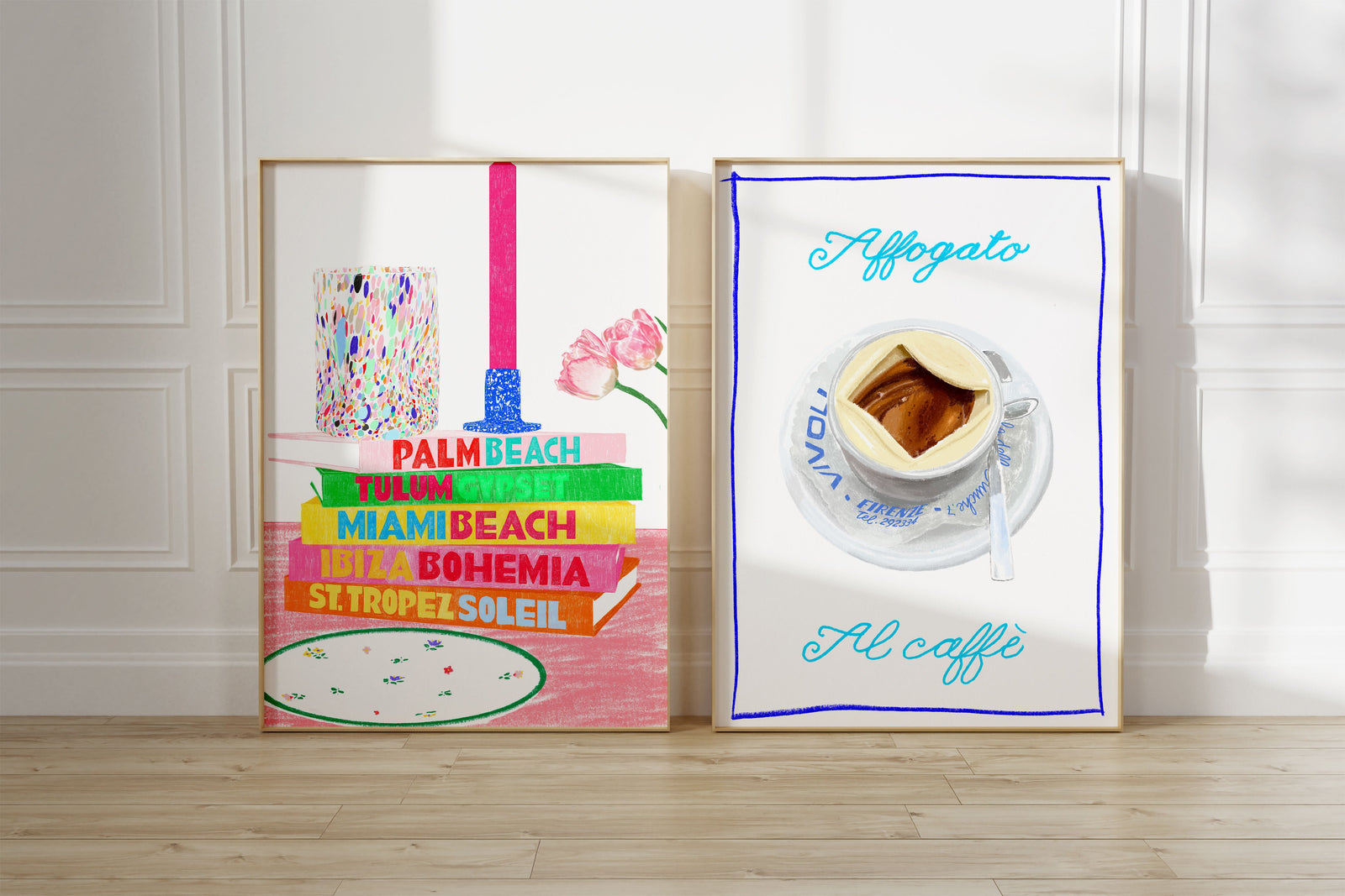 Book Club Art Print