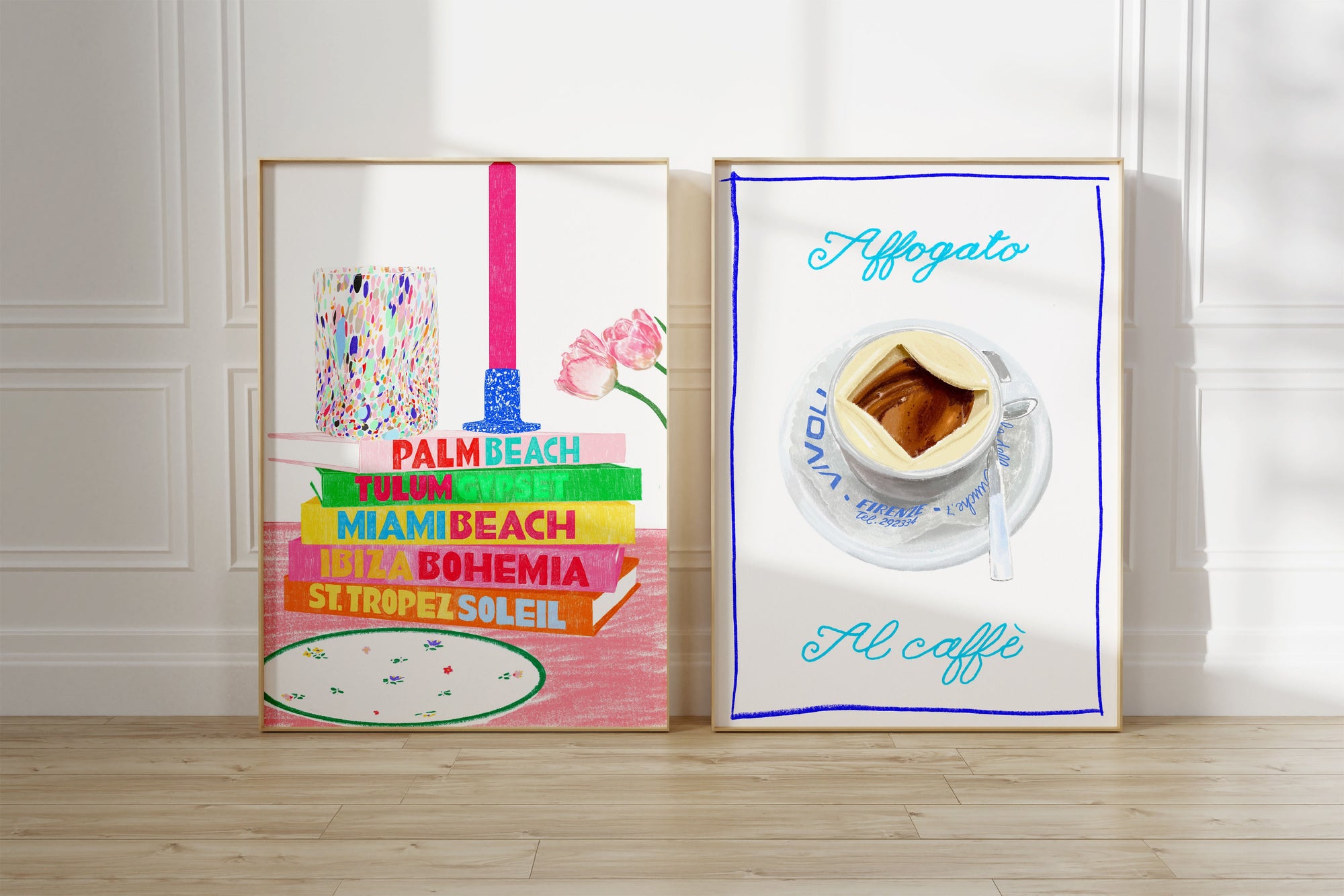 Book Club Art Print