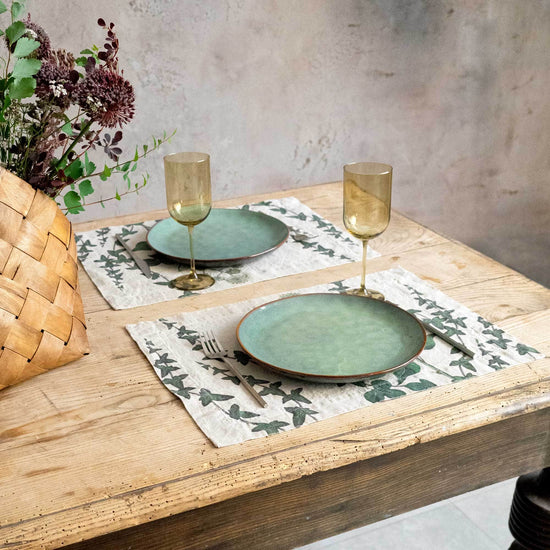 Linen Placemats IVY Set of 2
