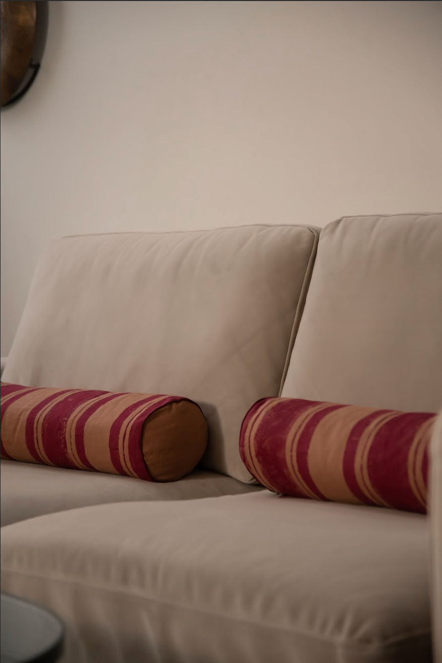 La Paz Terracotta Bolster Cushion