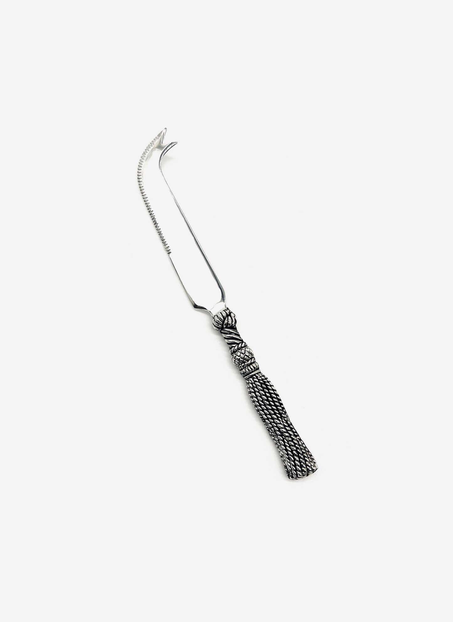 Silver-Plated Tassel Cheese Knife