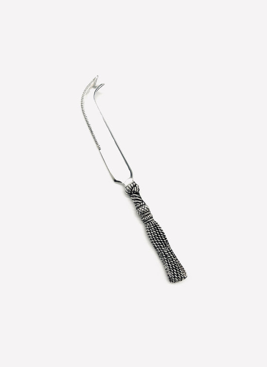 Silver-Plated Tassel Cheese Knife