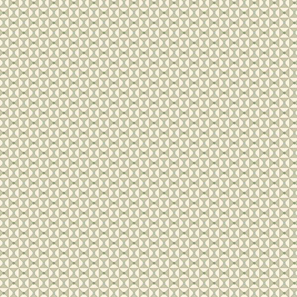 Broken Dishes Wallpaper - Nostalgic Blue