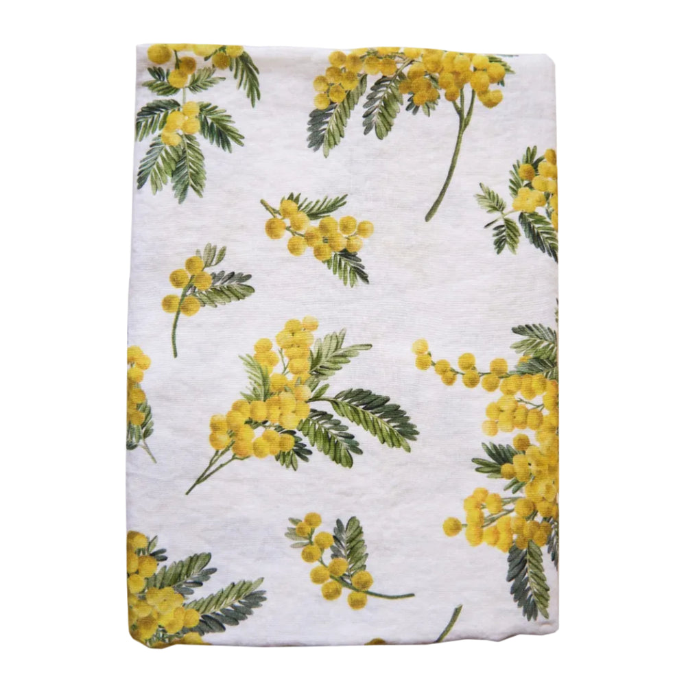 Mimosa Linen Tablecloth