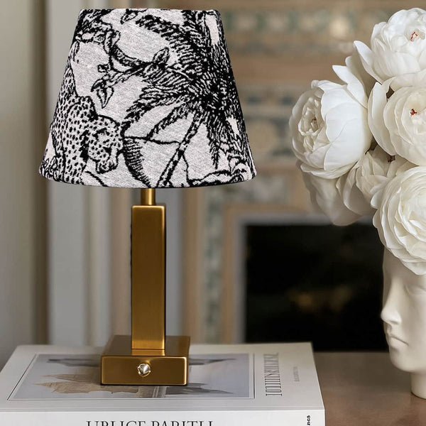 Athena Slim Rechargeable Table Lamp (Black Panther)