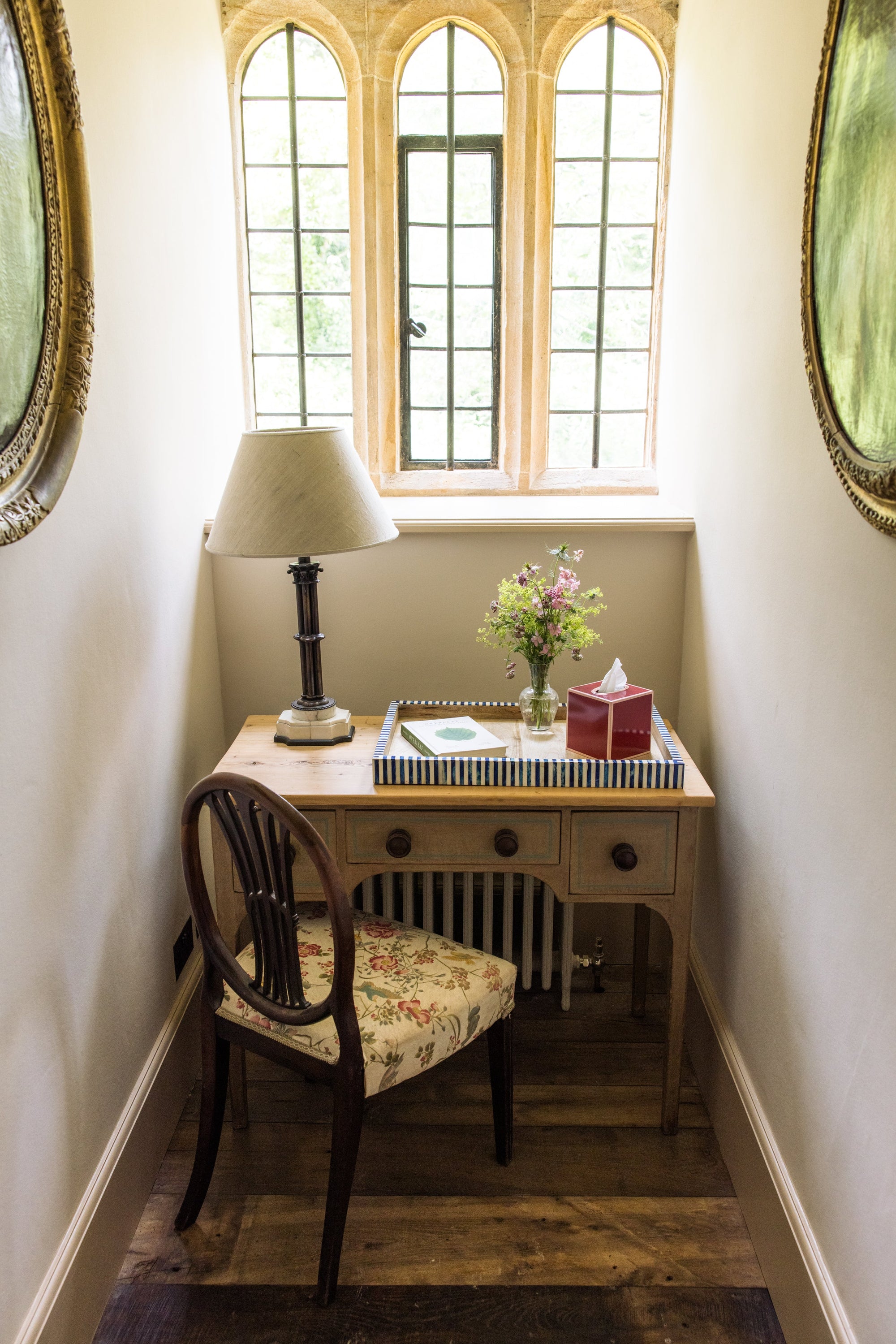 Rectangular Inlay Tray | Extra Large | Blue | Striped