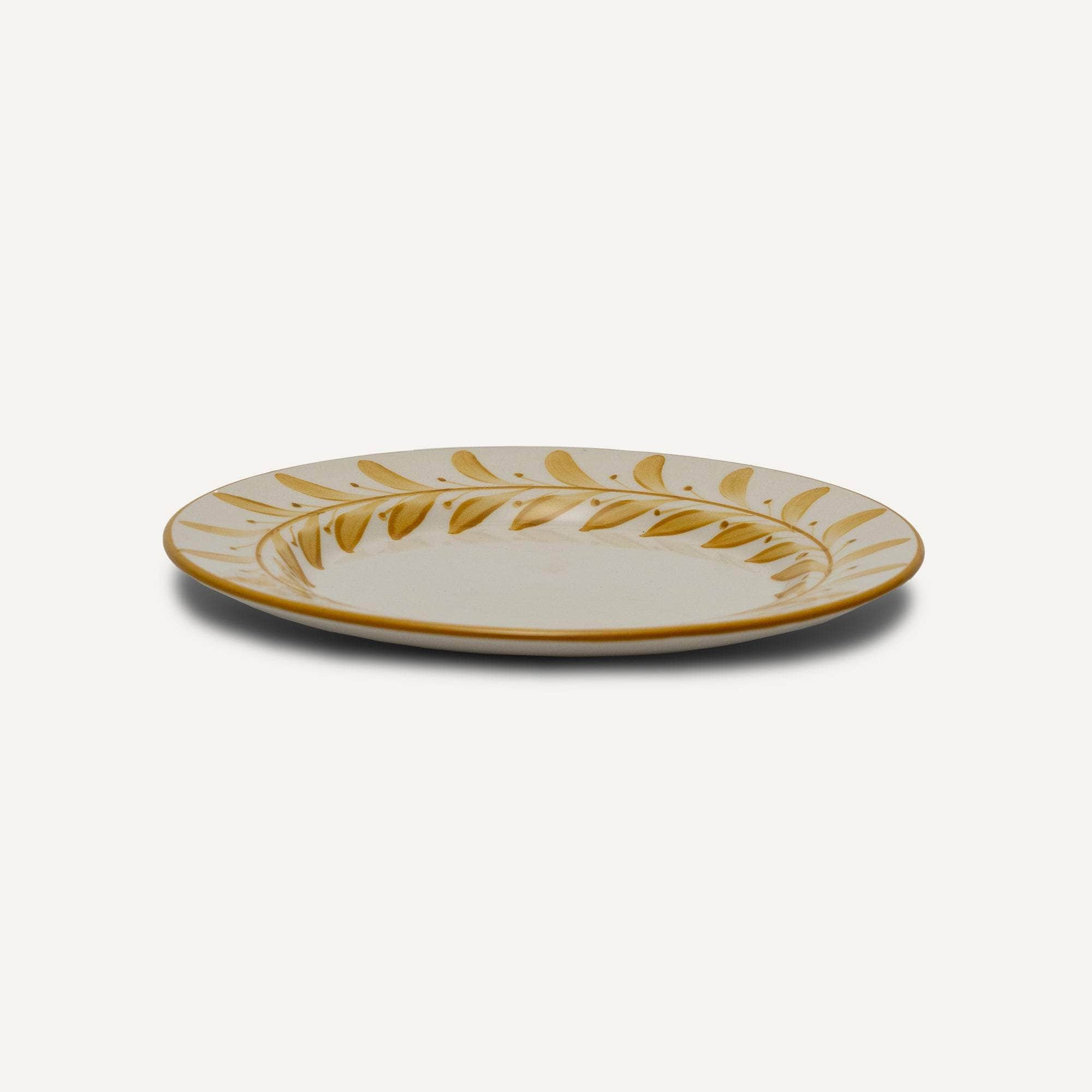 Side Plate -  Helecho - Golden Yellow