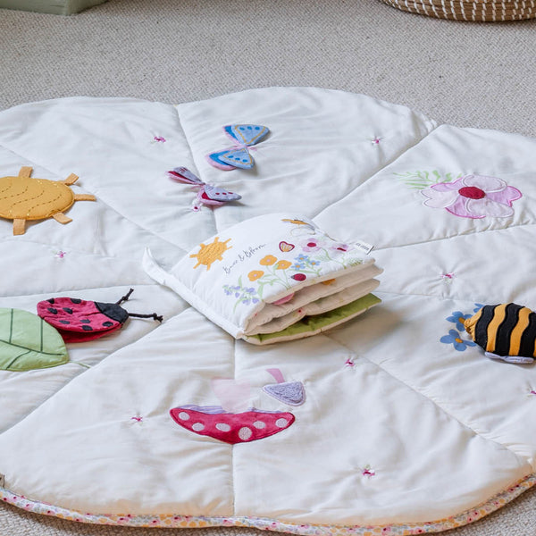 Baby Fabric Book - Wildflower Garden