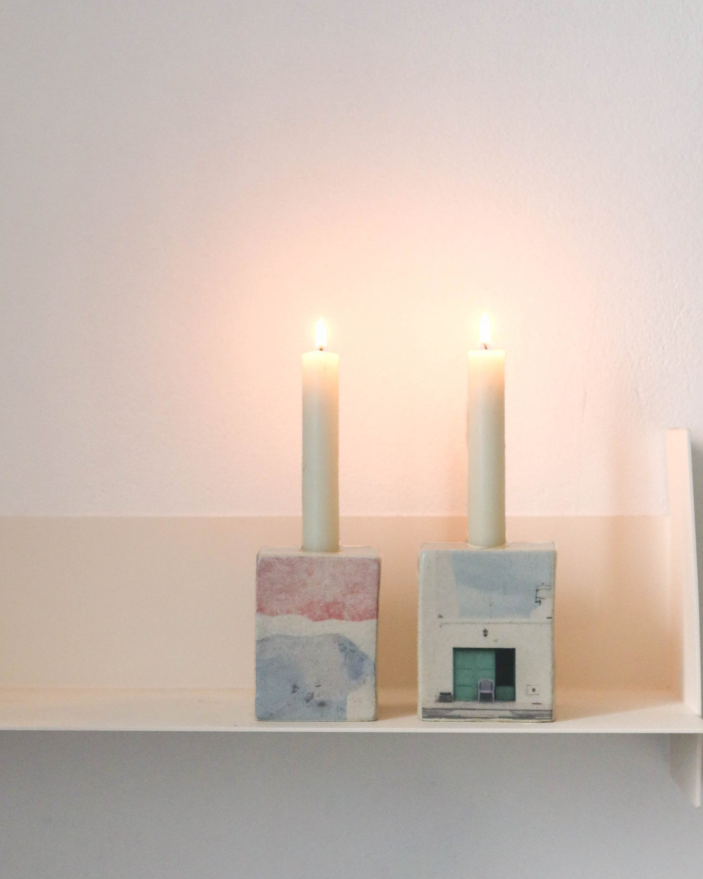 Photographic Candle Holders