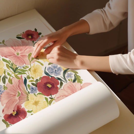 Petunia Blooms Art Print