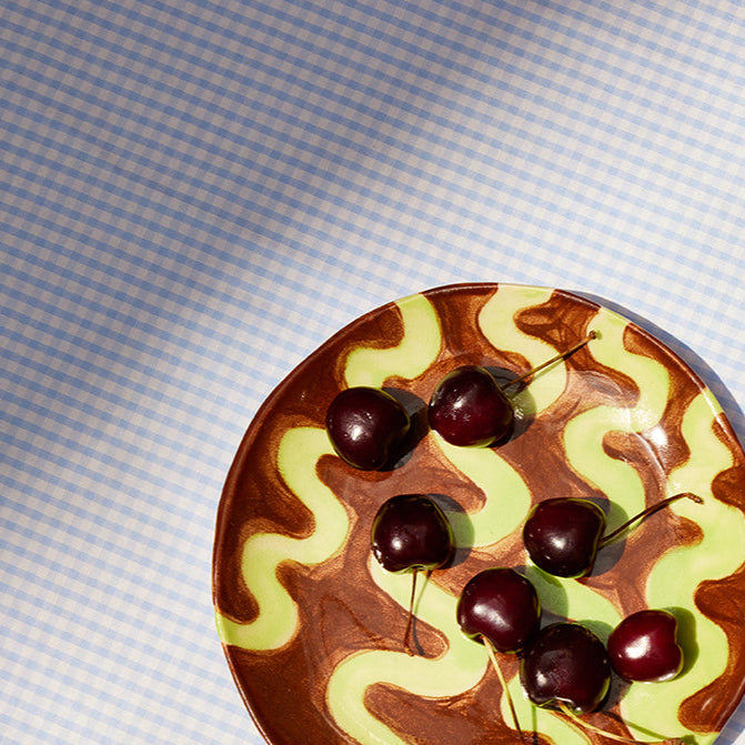 Pistachio Gelato Dessert Plate