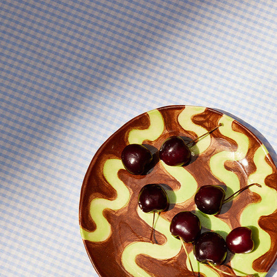 Pistachio Gelato Dessert Plate