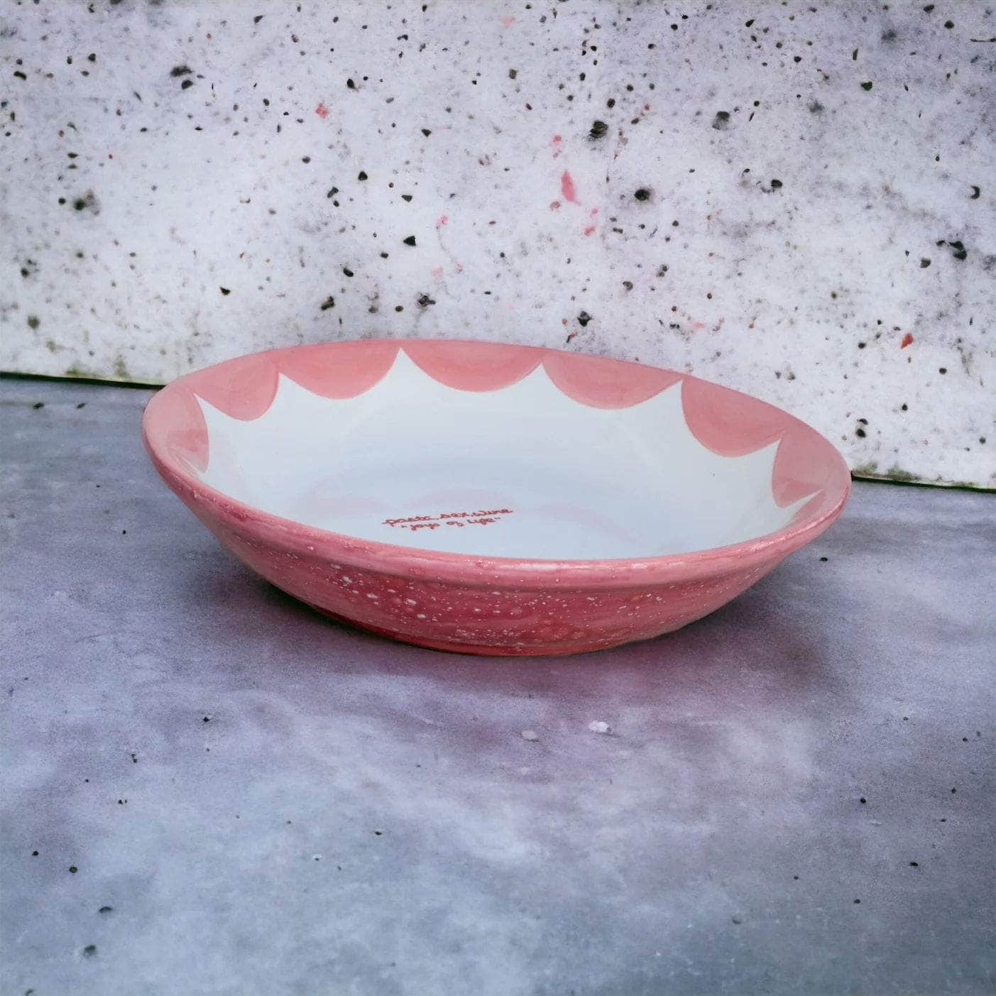 Personalised Hand-painted Family Style Pasta Bowl