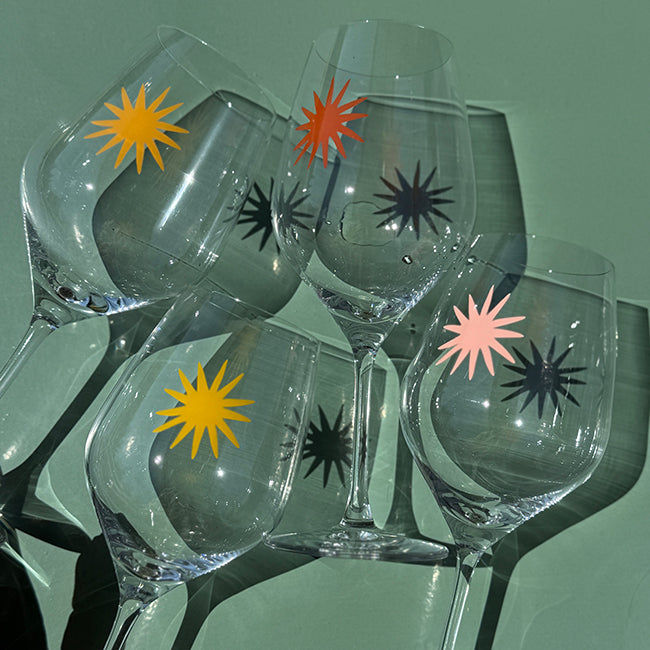 Set of 4 Sole Wine Glasses