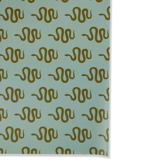Wrapping Paper Sheets - Serene Snake