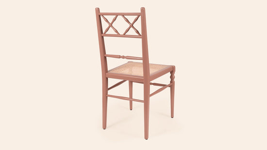 Pair of Chiara Dining Chairs, Terracotta