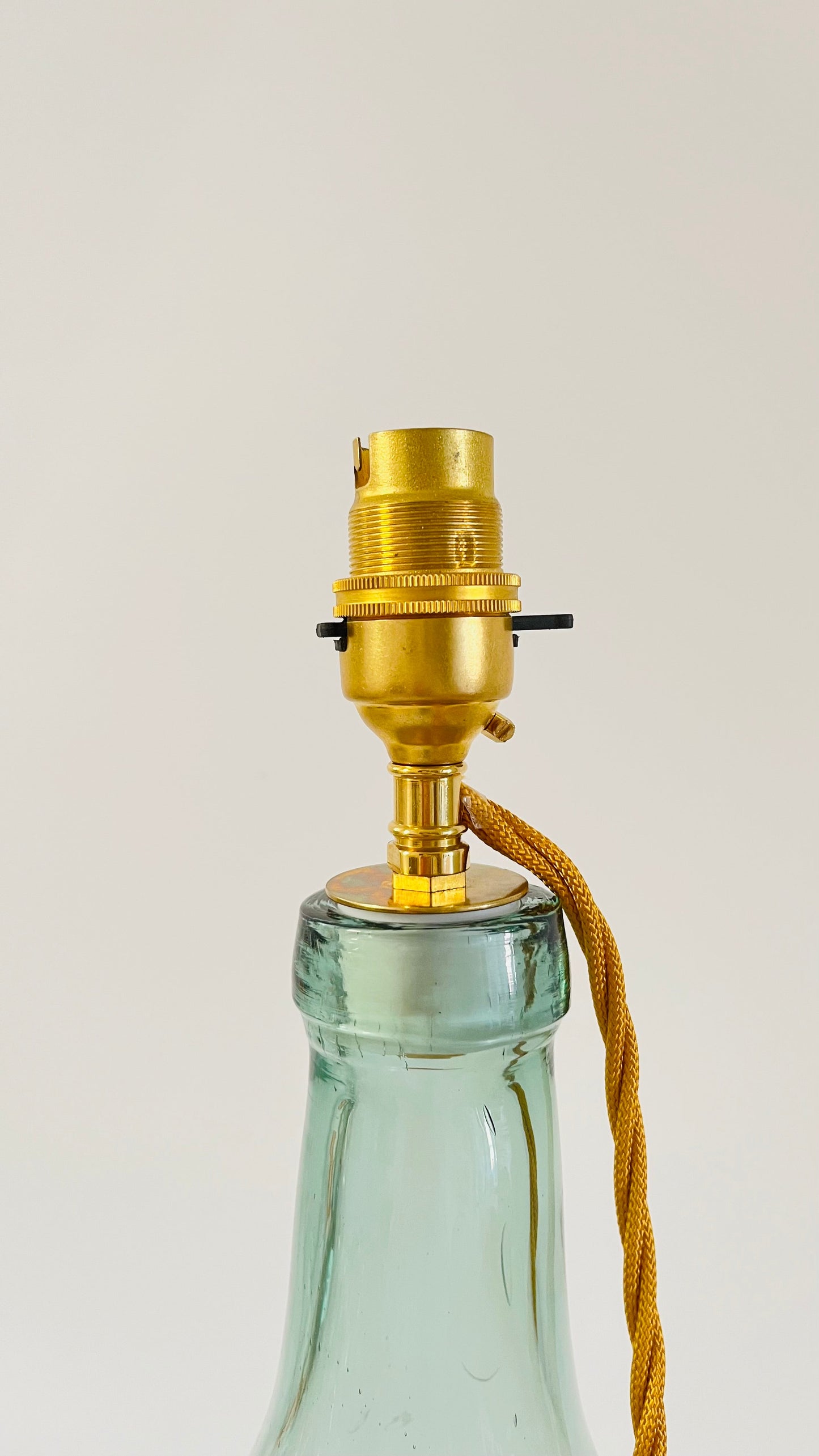 Antique Demijohn Bottle Lamp