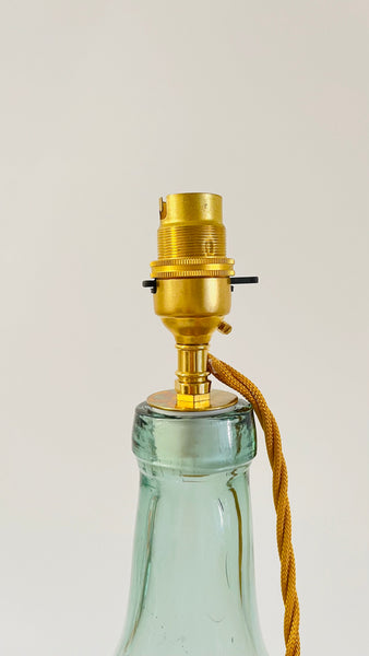 Antique Demijohn Bottle Lamp