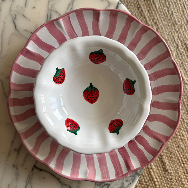 14 cm Mercato Strawberry Bowl