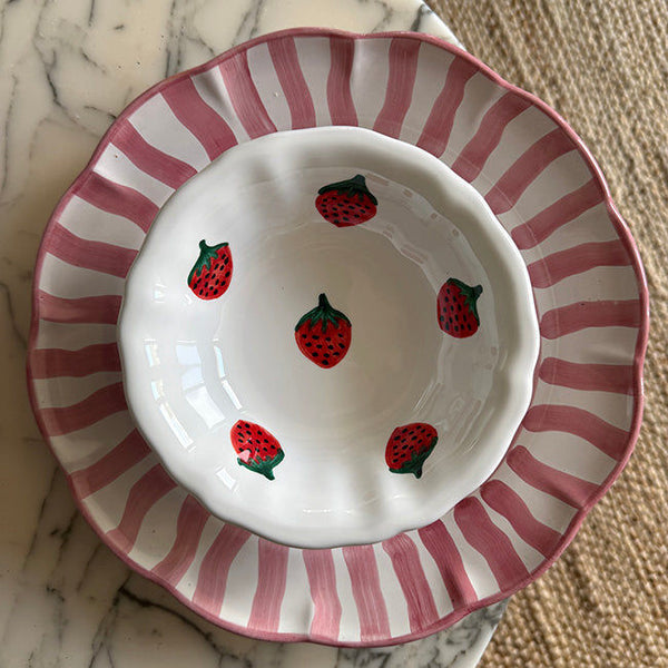 14 cm Mercato Strawberry Bowl