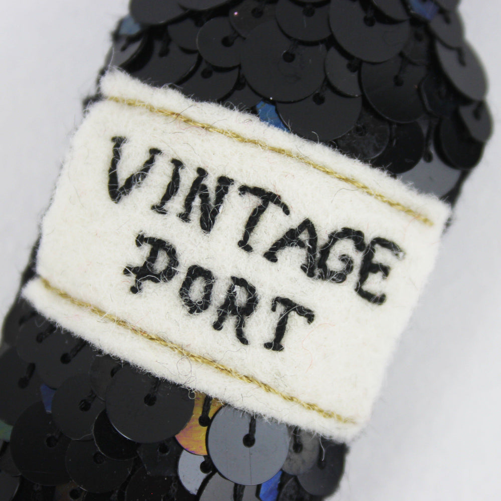 Very Vintage Port Sequin Hanging Ornament