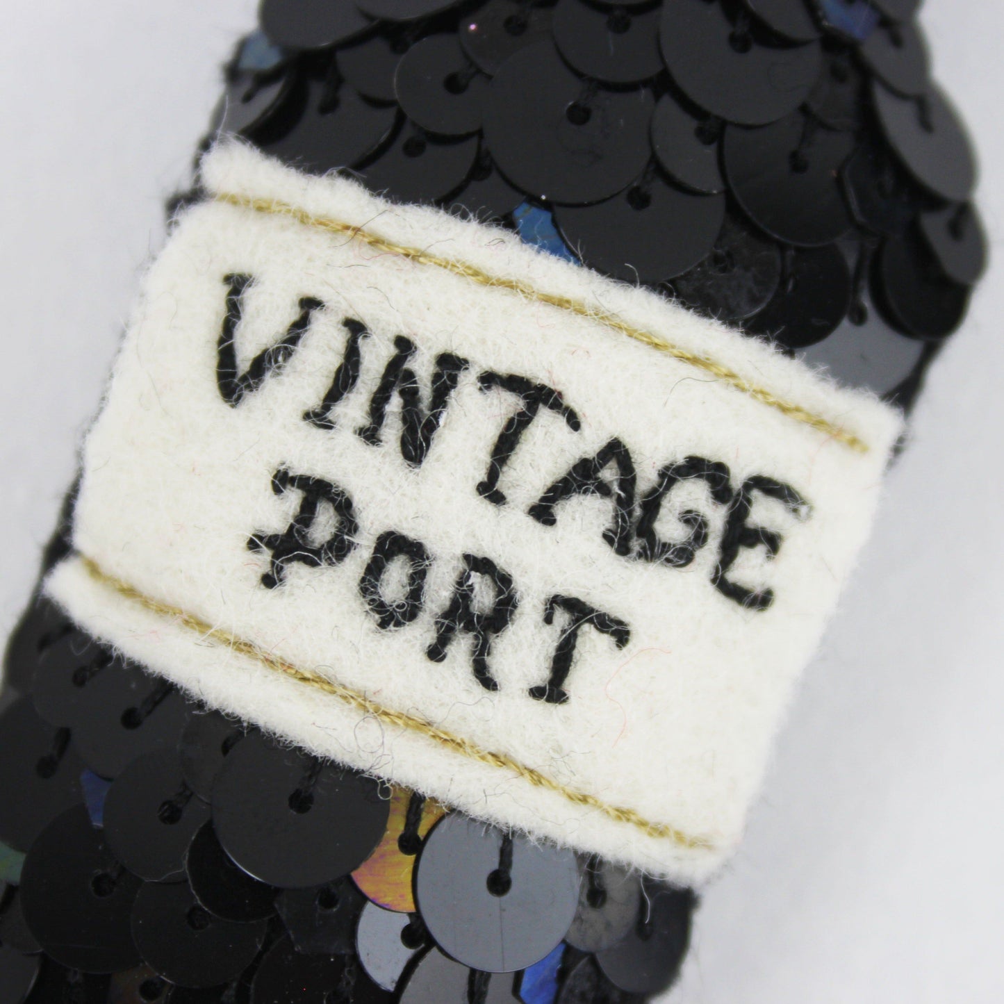 Very Vintage Port Sequin Hanging Ornament