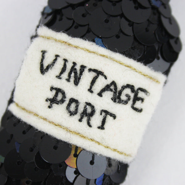 Very Vintage Port Sequin Hanging Ornament