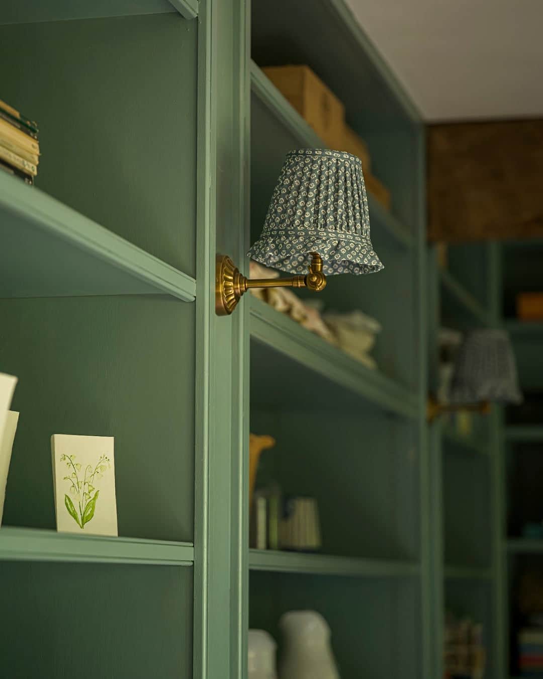 Florina in Cornflower Wall Light Lampshade