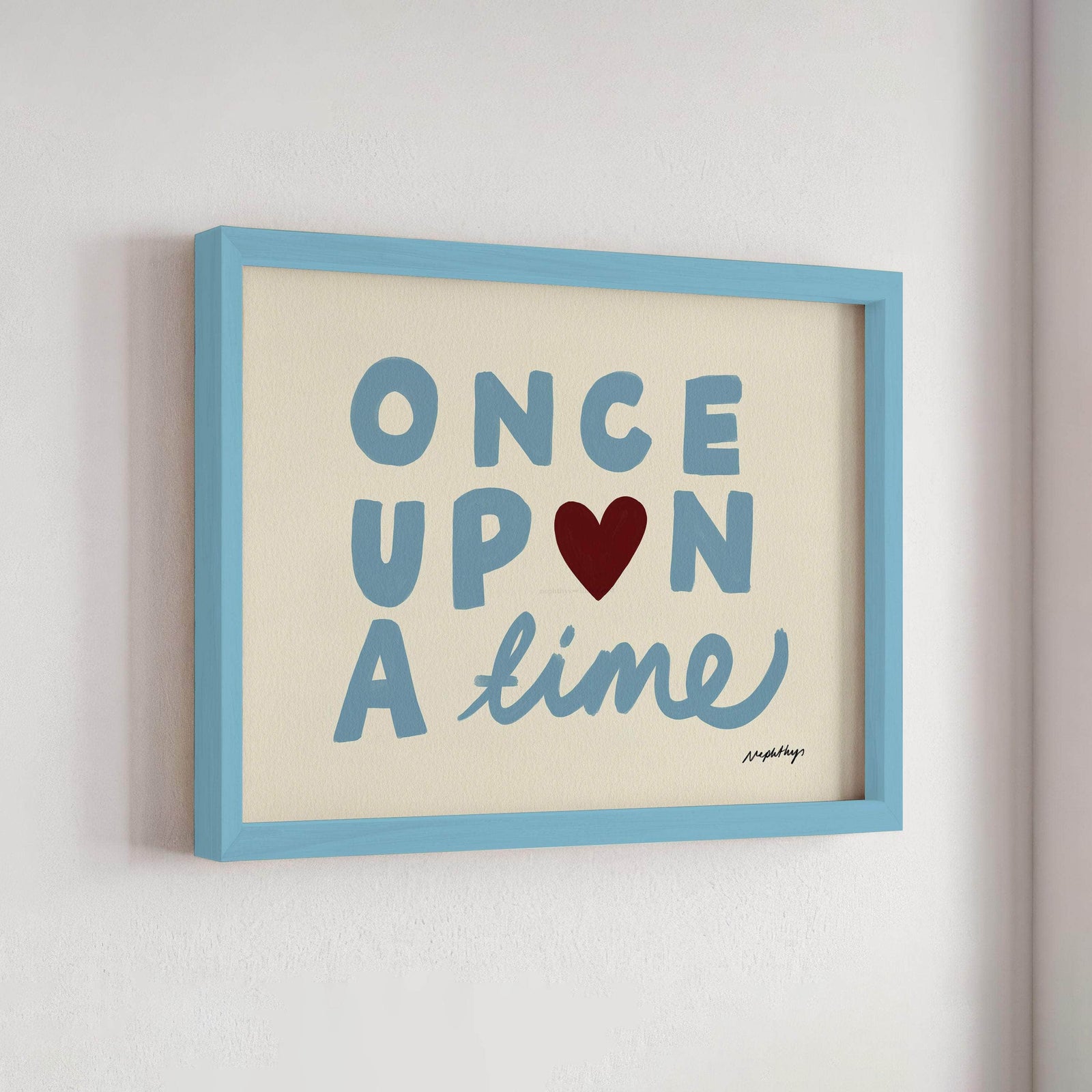 Once Upon a Time Print