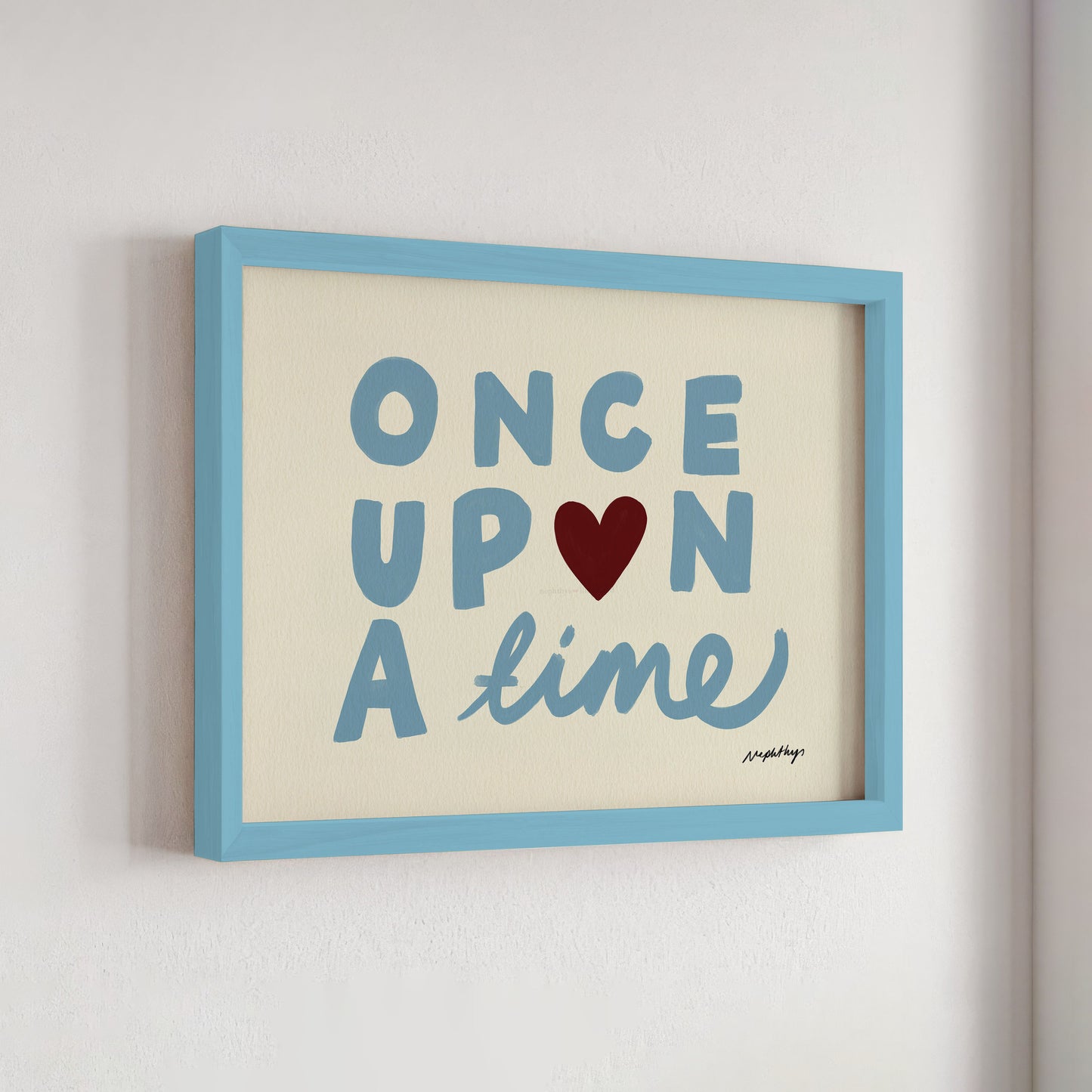 Once Upon a Time Print