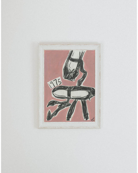 Ballet Slippers Print