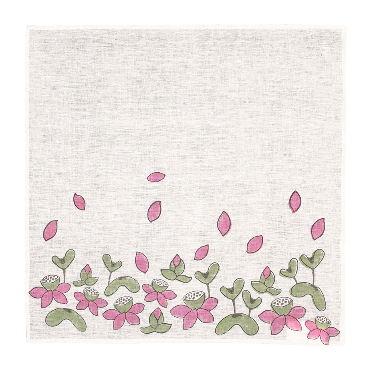 Lotus Pond Table Napkin - Pink (Set of 4)