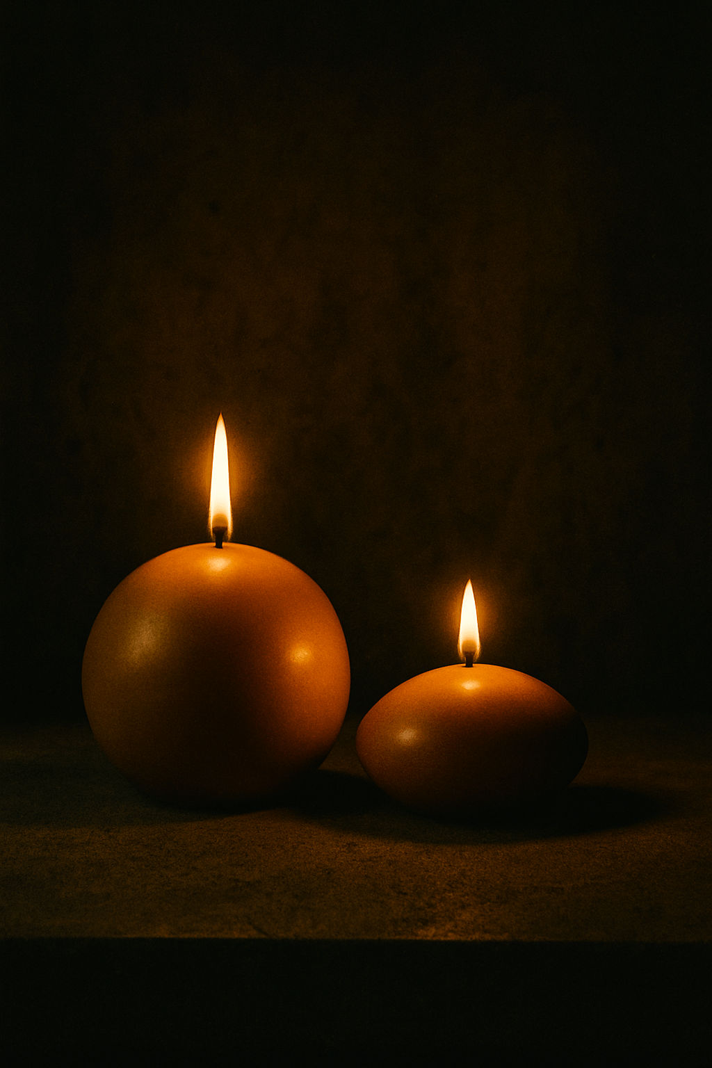 Ball & Ellipse Candle