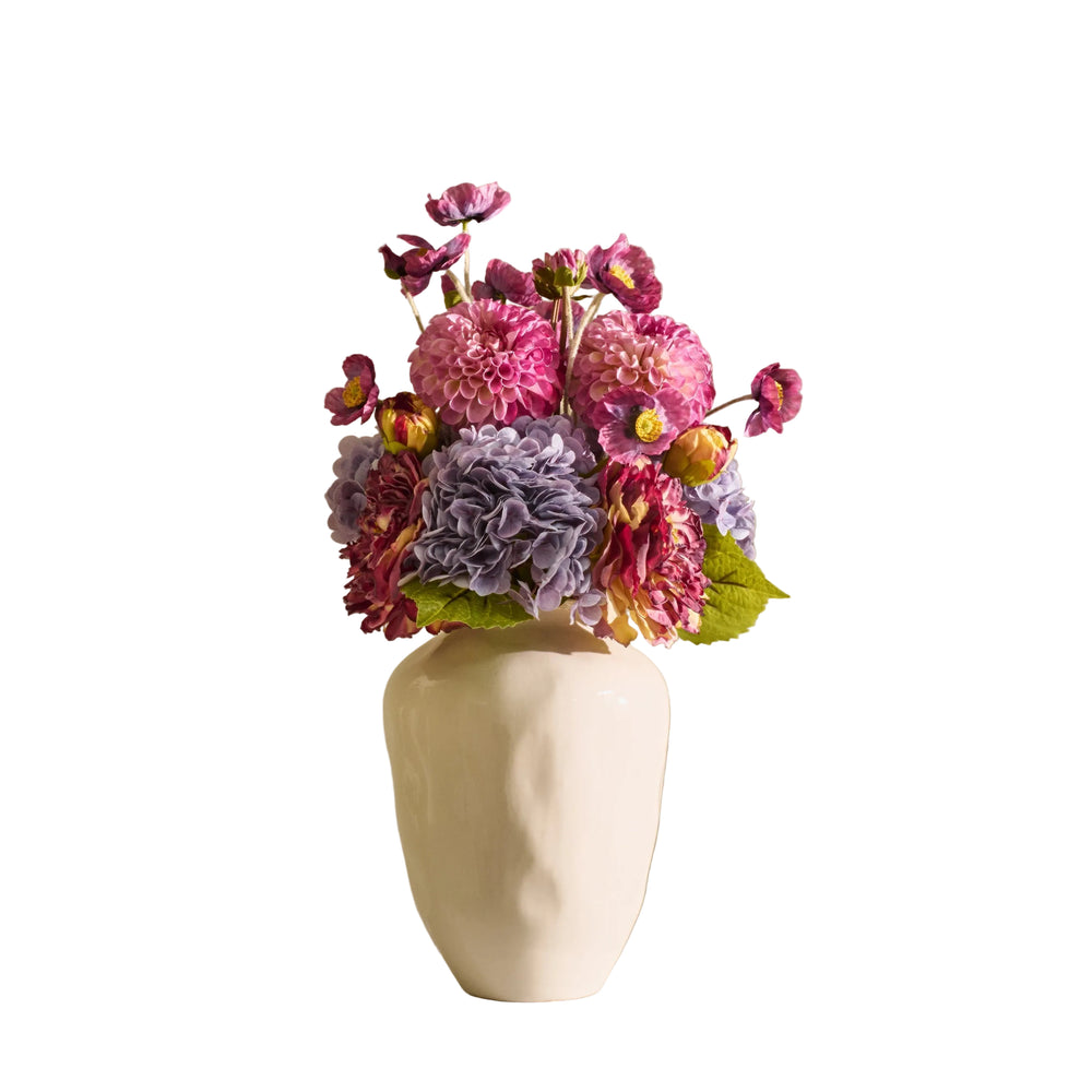 Violet - Faux Flower Arrangement - Purples