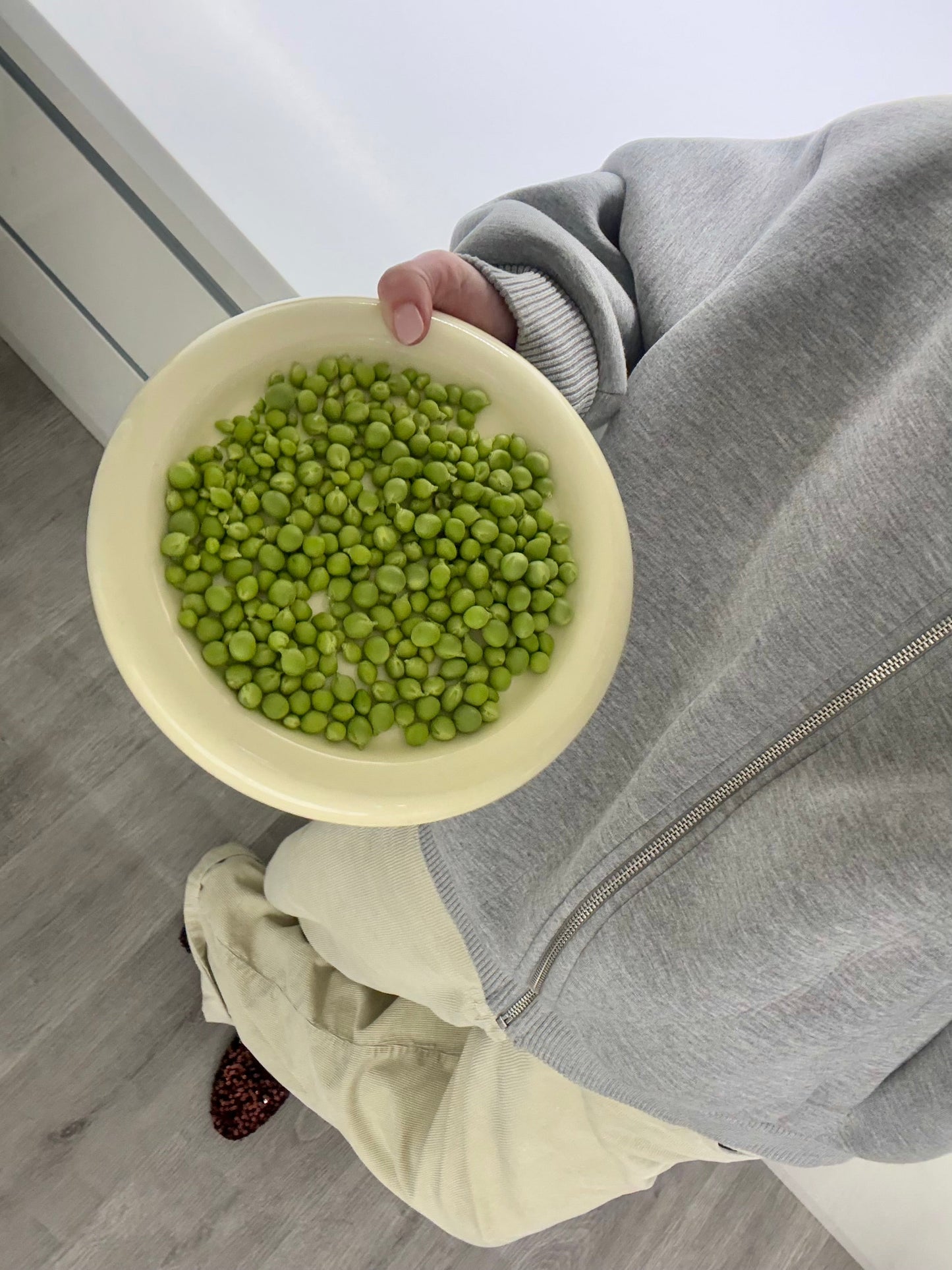 Tostadita Plate Small - White