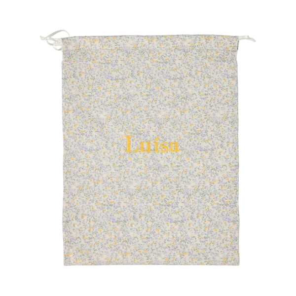 “Clothing Storage Bag – Flowers, Green