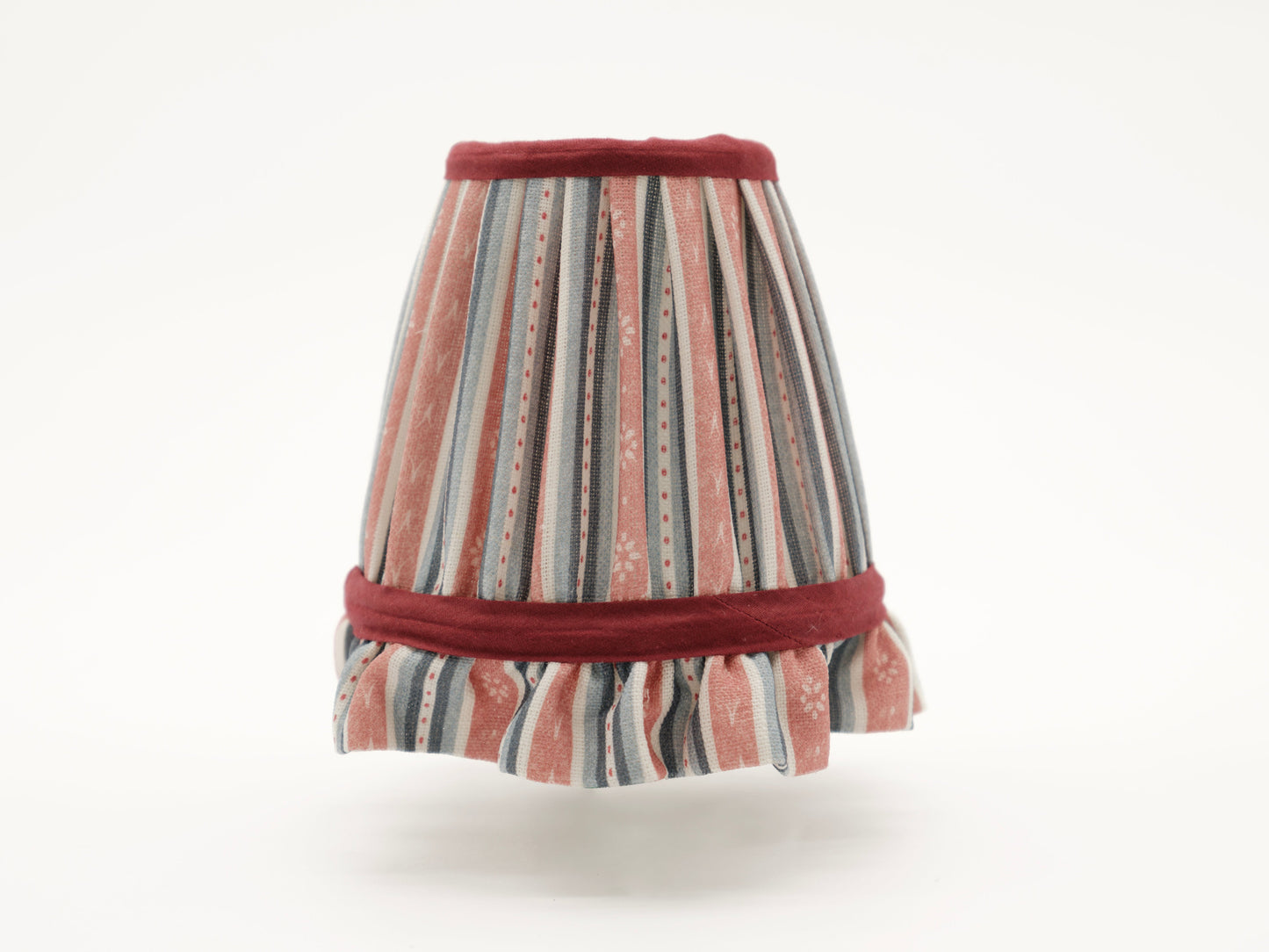 Landhaus Fabric - Soft Red and Loden Blue