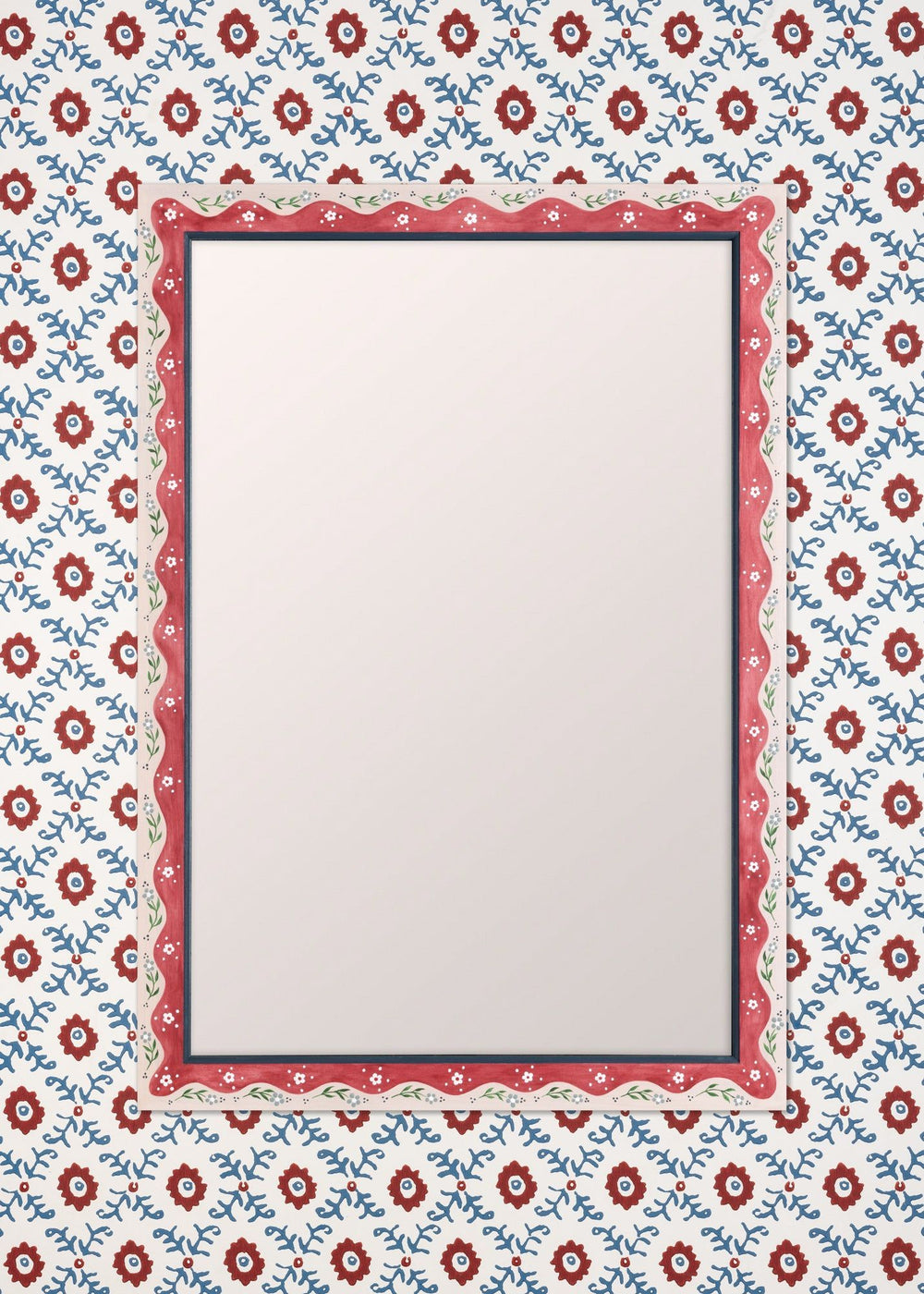 May Mirror - Crimson, Large