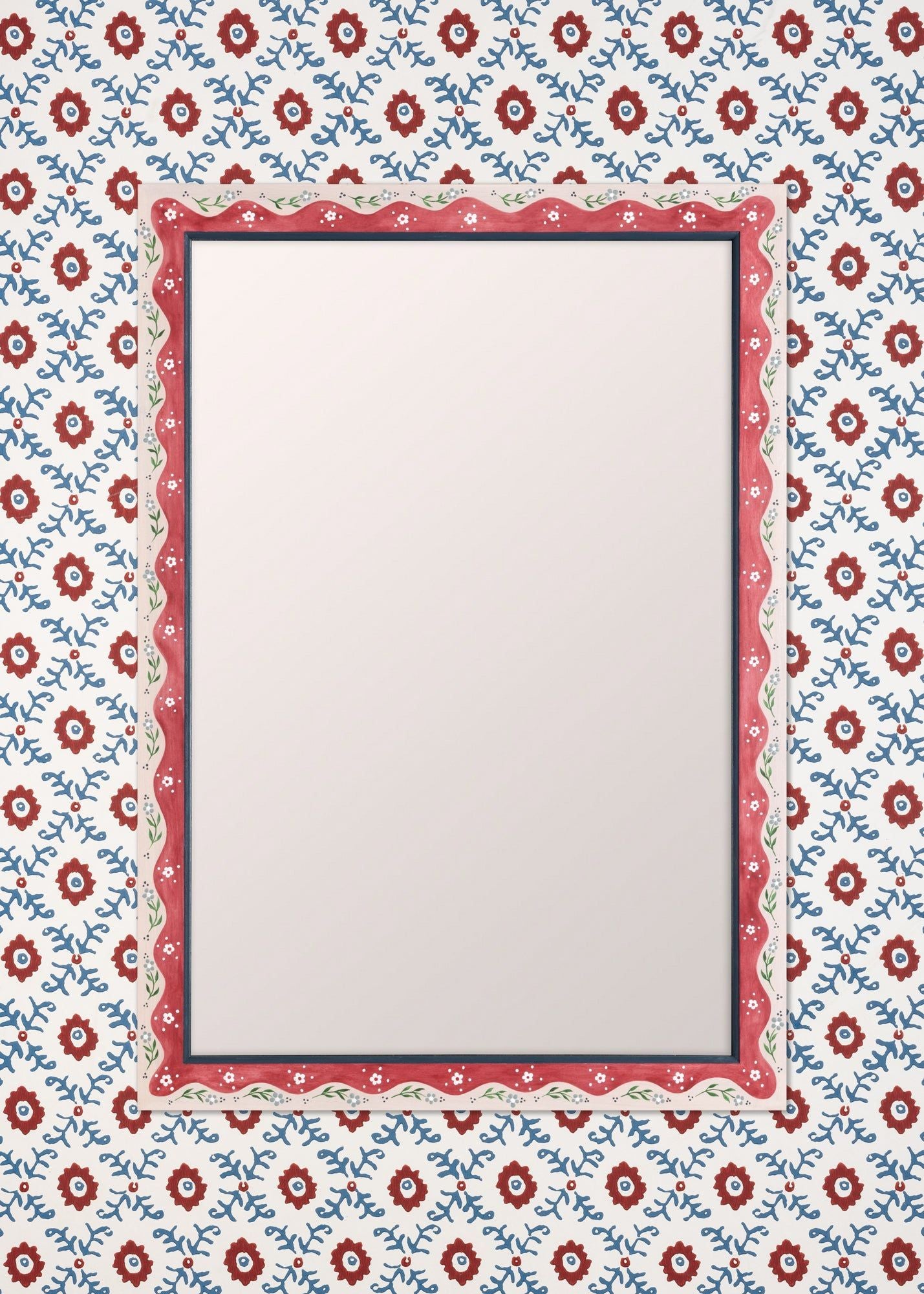 May Mirror - Crimson, Large