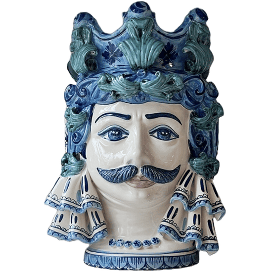 Grand vase Sicilien Corona homme