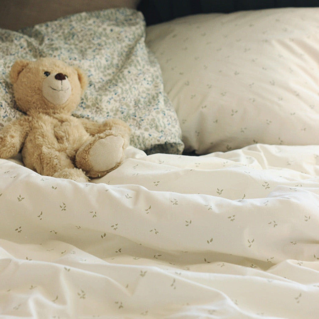 Single Organic Cotton Bedding Set - Nettle Scatter