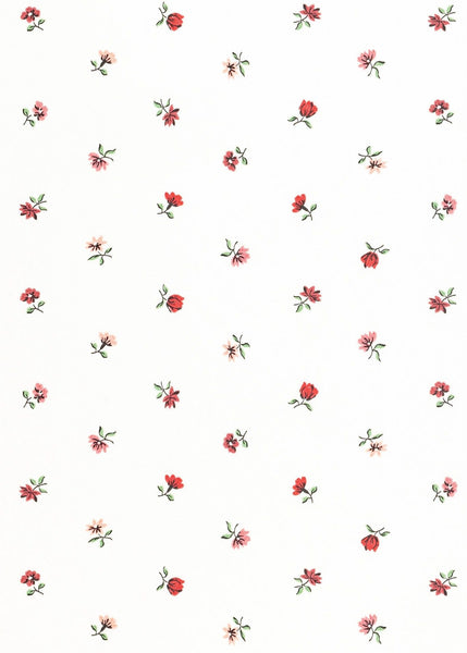 Petites Fleurs Pendant Lampshade - Berry