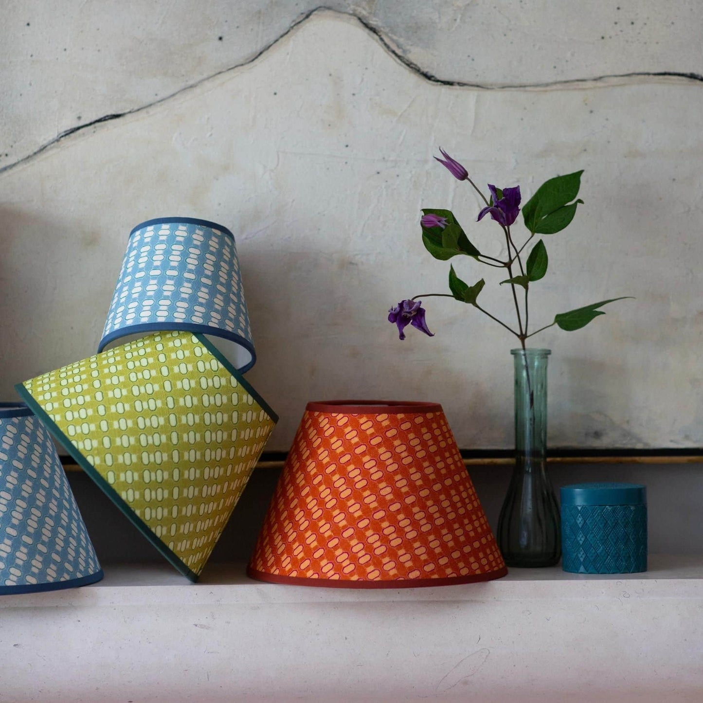 Lali II | Cherry Orange 10" Empire Lampshade