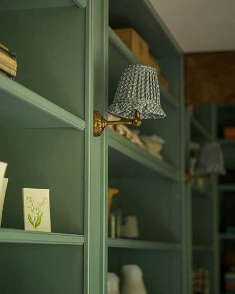 Florina in Cornflower Lampshade