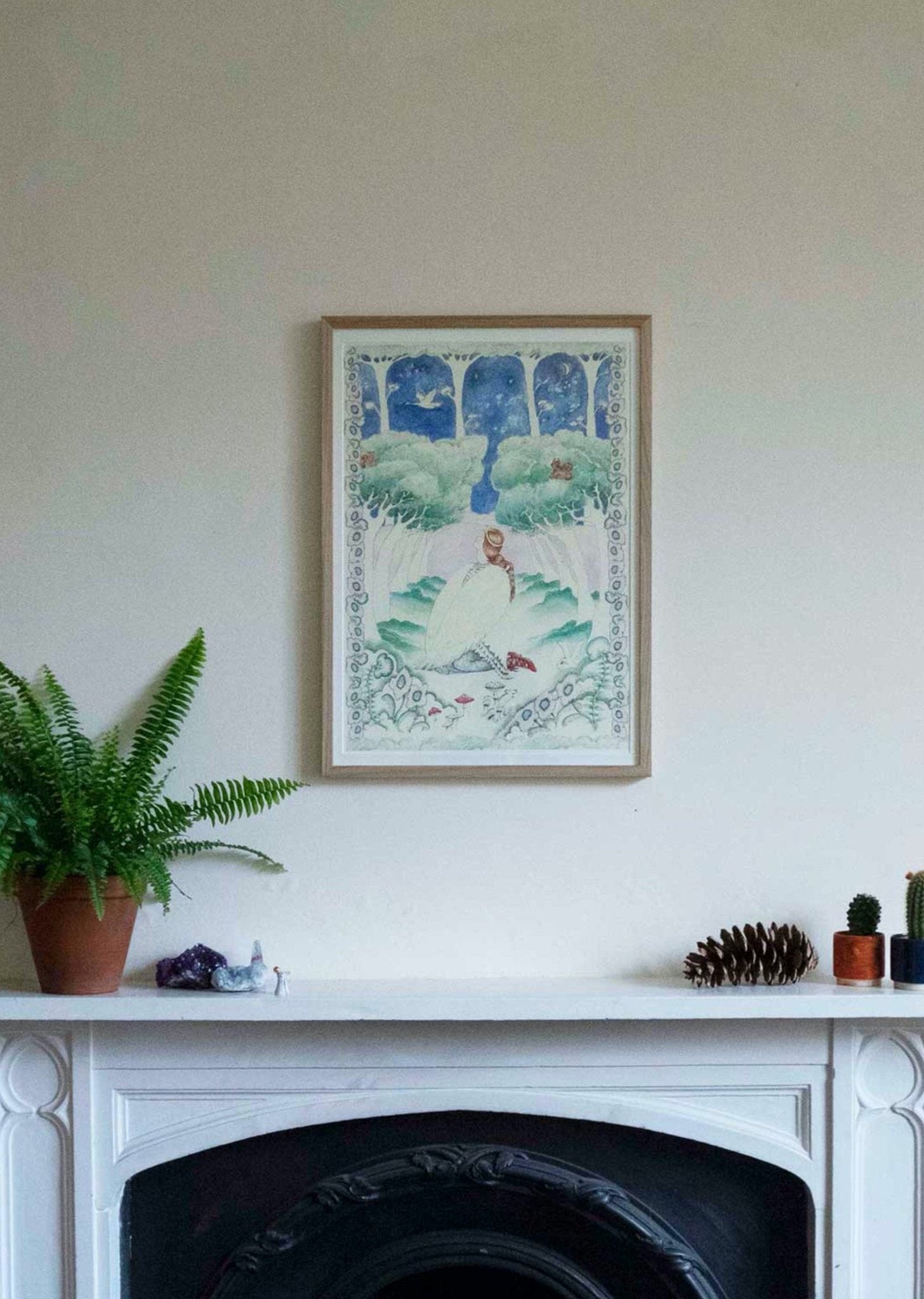 The Swan Lady - Fine Art Print