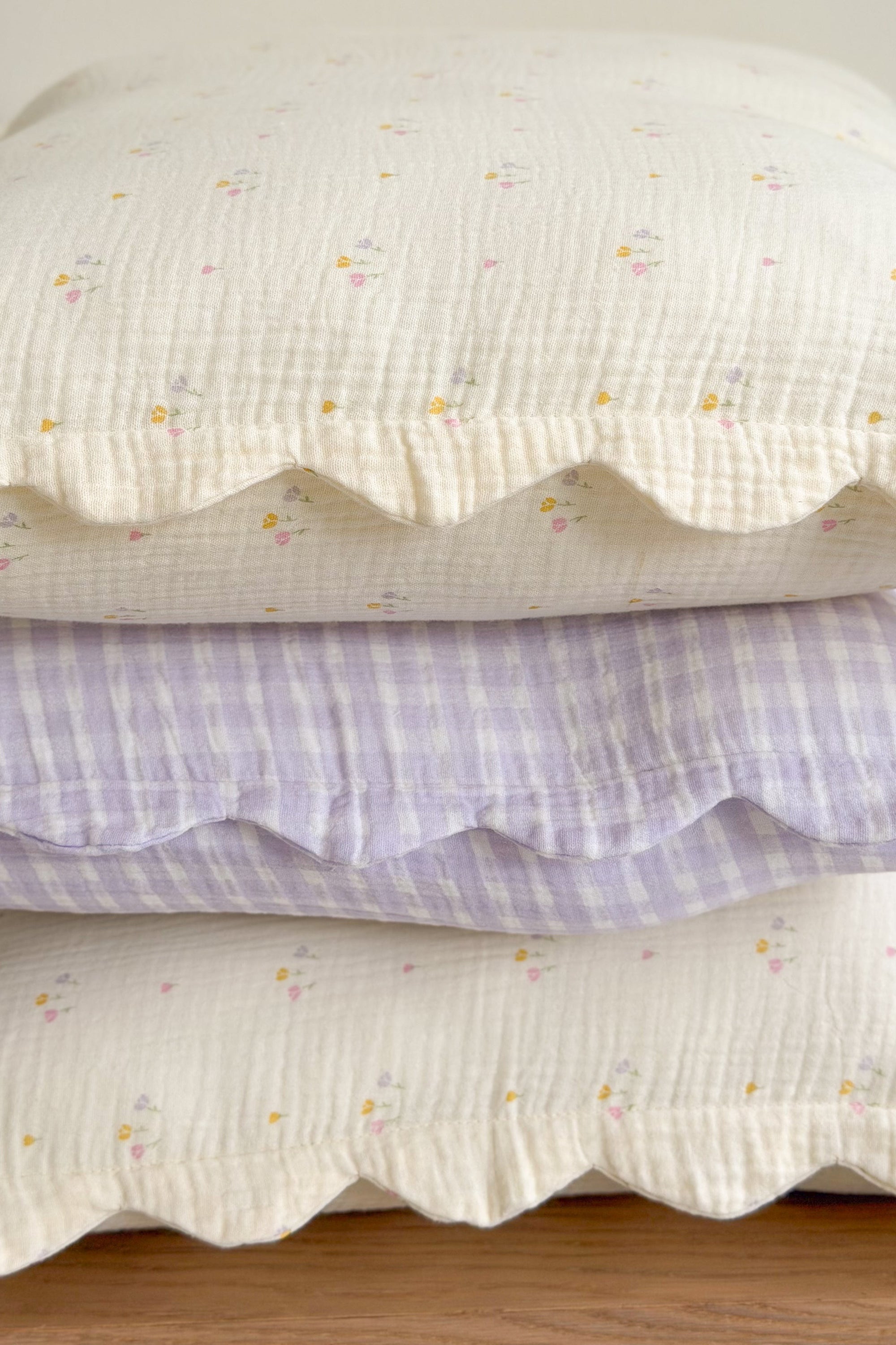 Soft Petal Cushion Covers (Set of 2) – Tulips